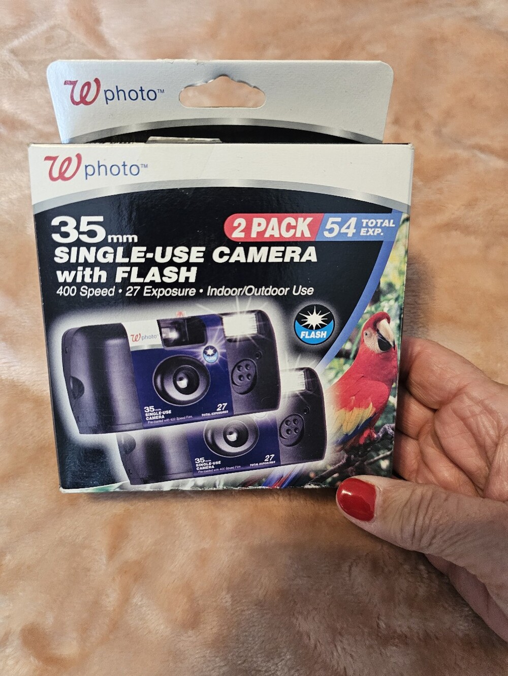 Vintage Expired Walgreens 35mm Single-Use Cameras (2-Pack, Exp. 2012) New